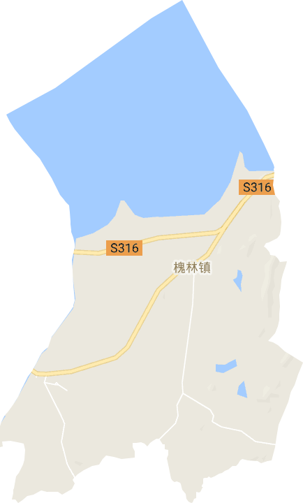 槐林镇电子地图