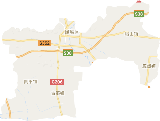 峄城区电子地图