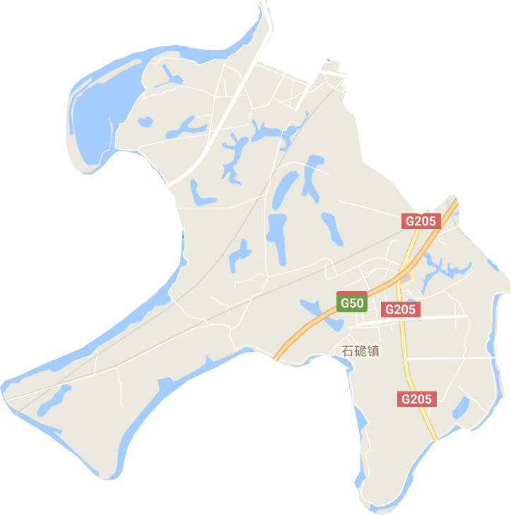白马街道电子地图