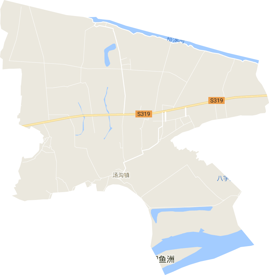 汤沟镇电子地图