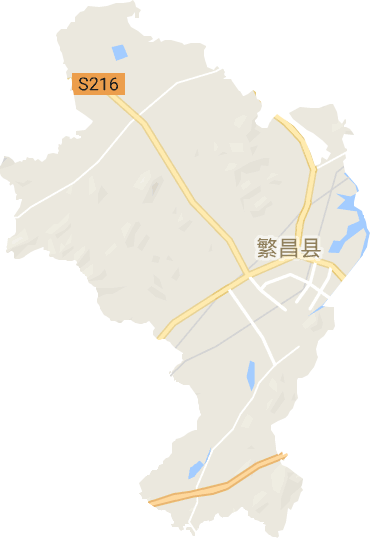 繁阳镇电子地图