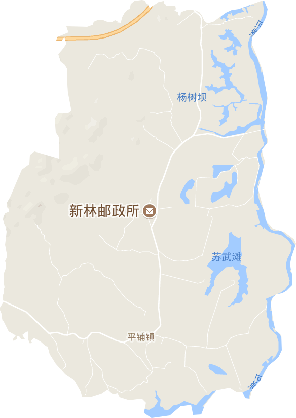平铺镇电子地图
