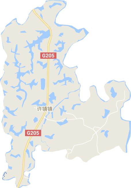 许镇镇电子地图