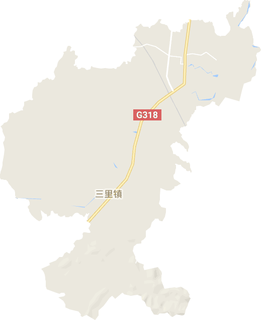 三里镇电子地图