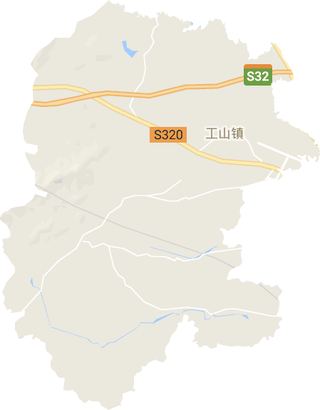 工山镇电子地图