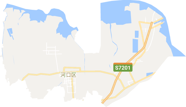 河口区电子地图