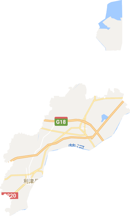 利津县电子地图