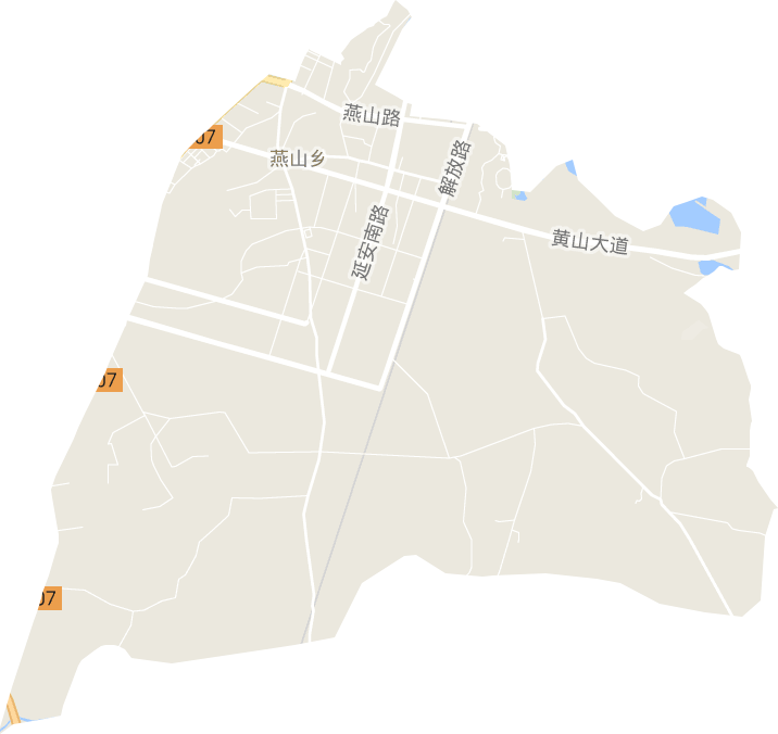 燕山乡电子地图