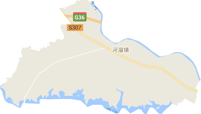 河溜镇电子地图