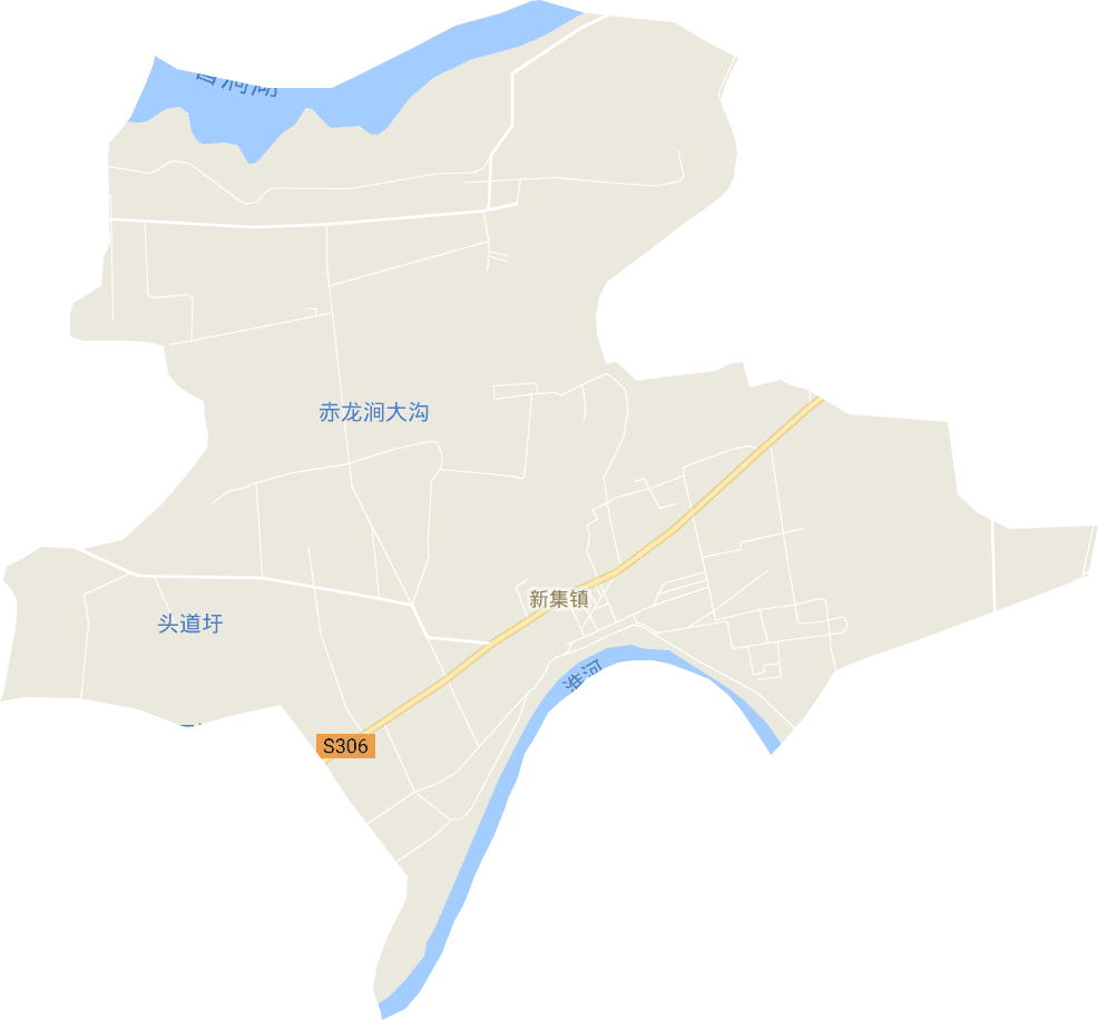 新集镇电子地图