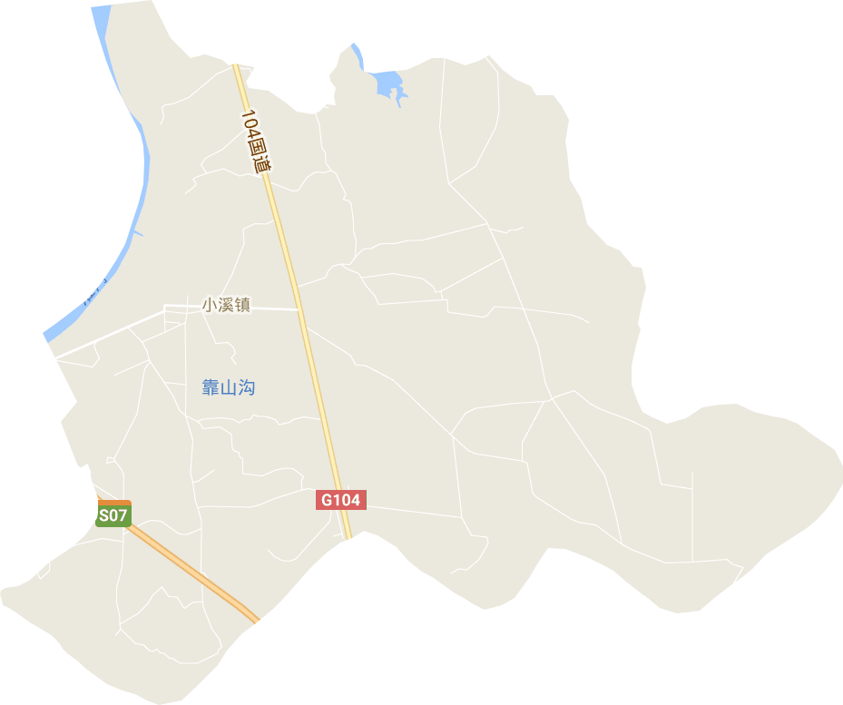 小溪镇电子地图