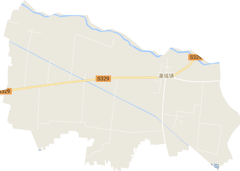 濠城镇电子地图
