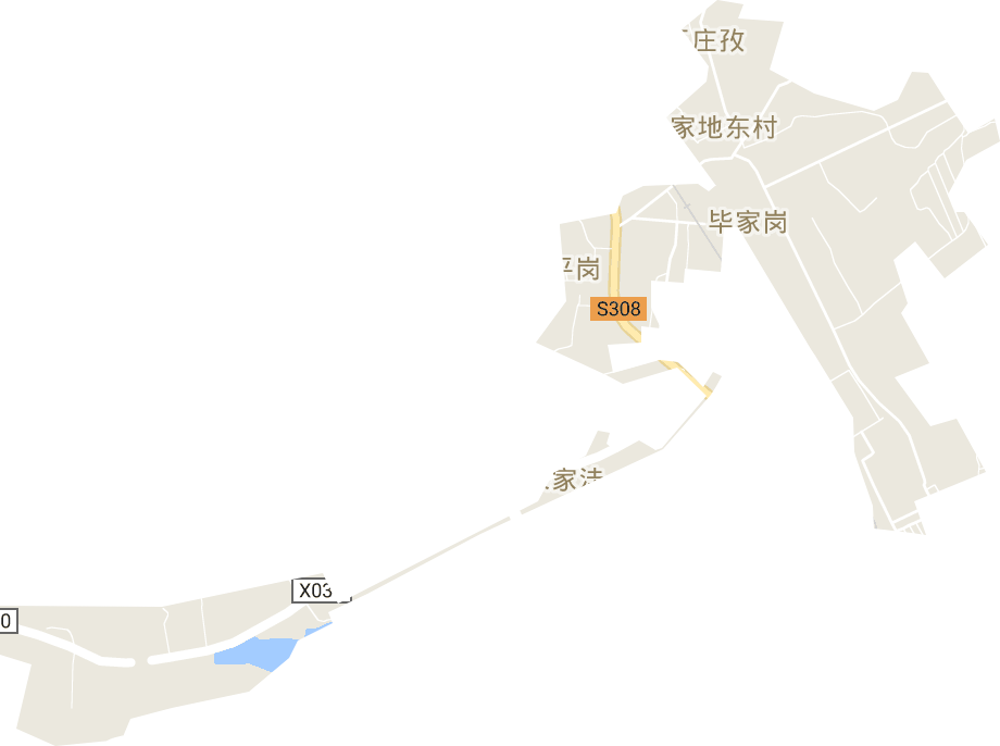 毕家岗街道电子地图