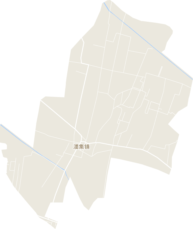潘集镇电子地图