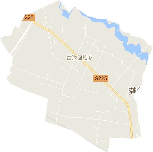 古沟回族乡电子地图