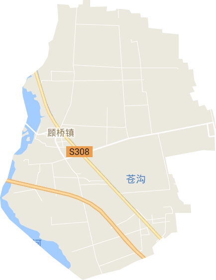 顾桥镇电子地图