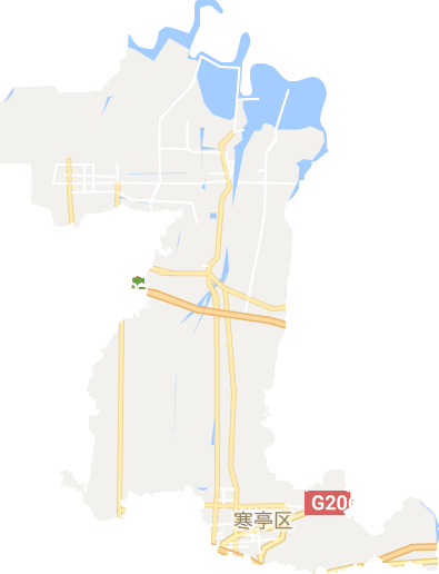 寒亭区电子地图
