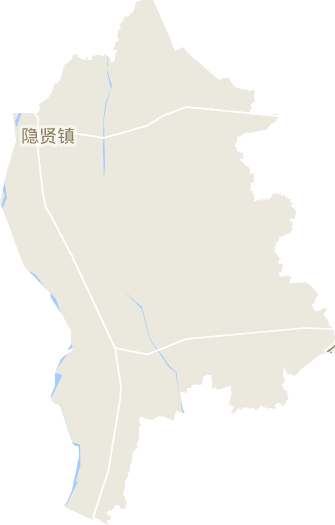 隐贤镇电子地图