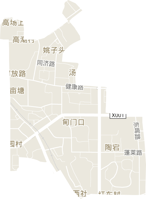 解放路街道电子地图