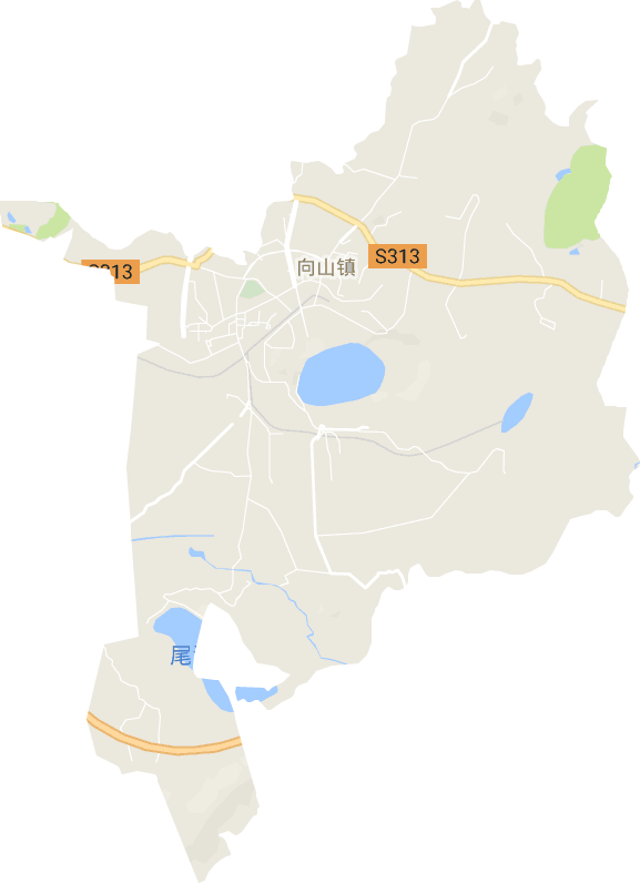 向山镇电子地图