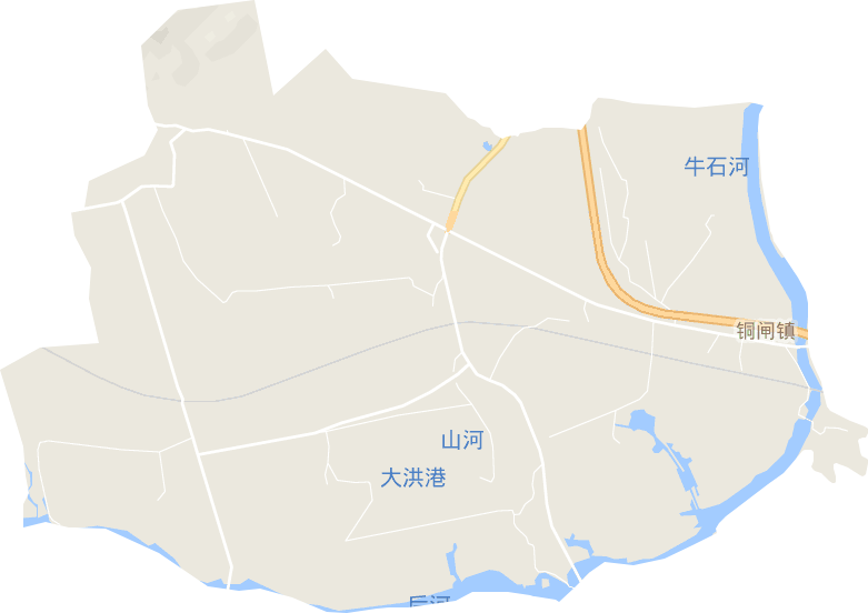 铜闸镇电子地图