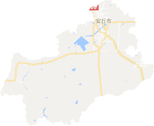 安丘市电子地图