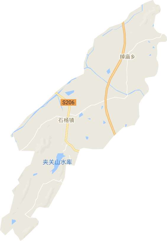 石杨镇电子地图