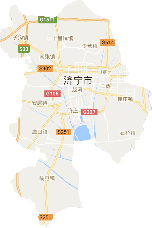 任城区电子地图