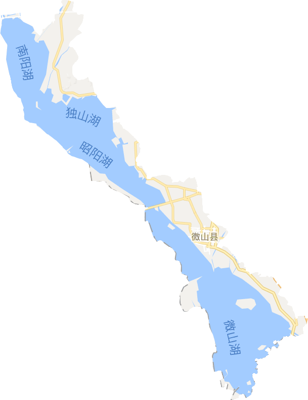 微山县电子地图