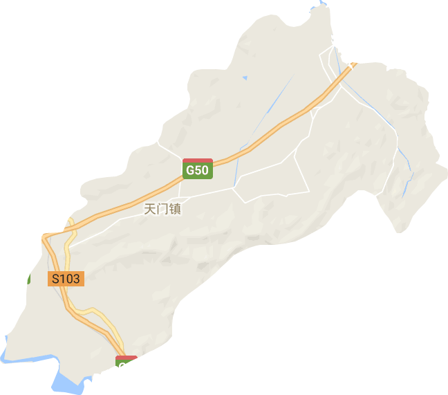 天门镇电子地图