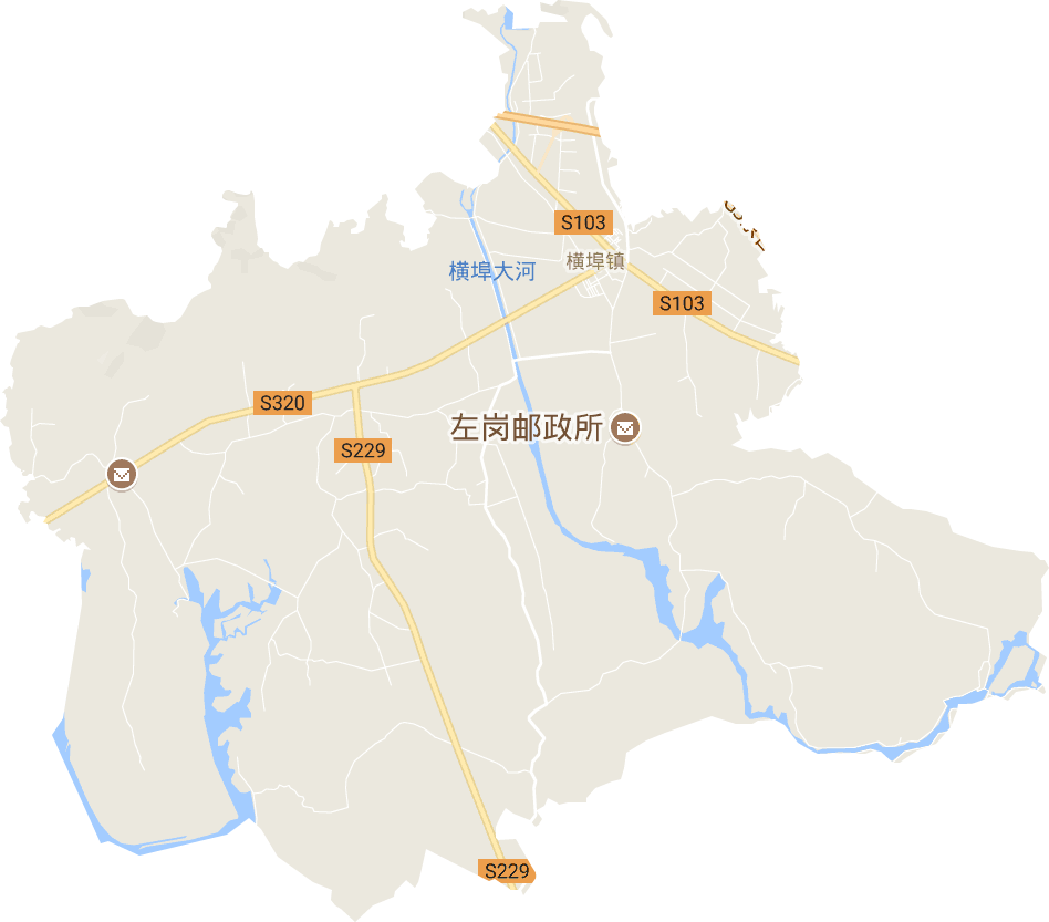 横埠镇电子地图