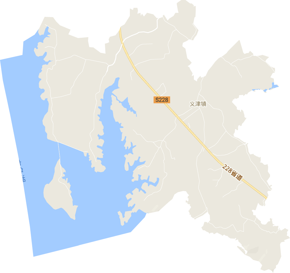 义津镇电子地图