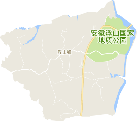 浮山镇电子地图