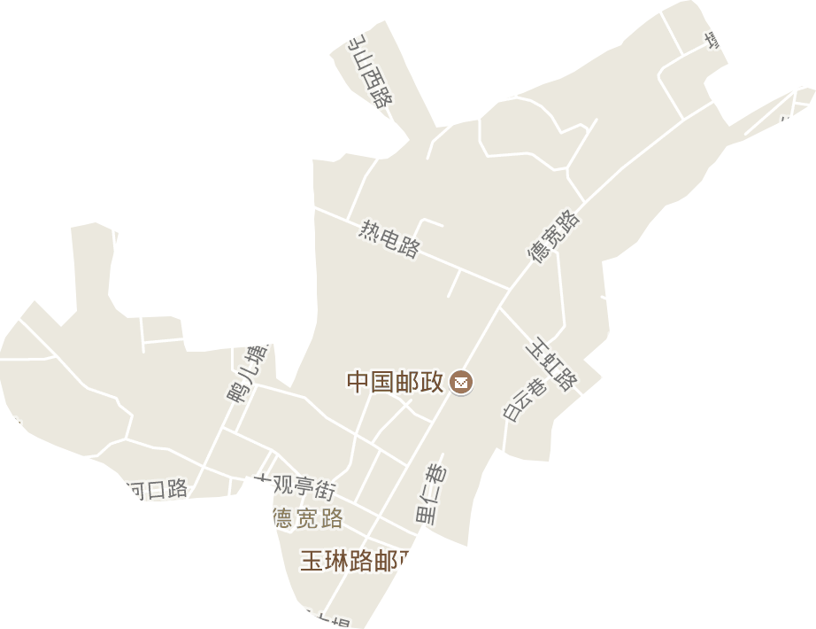 德宽路街道电子地图