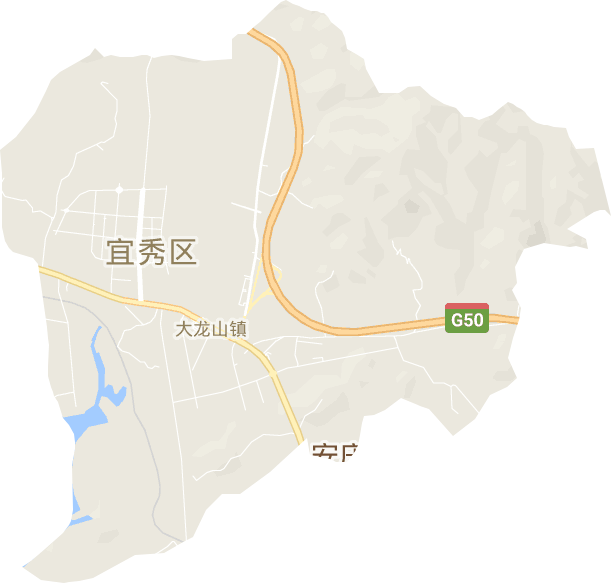 大龙山镇电子地图