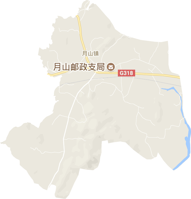 月山镇电子地图
