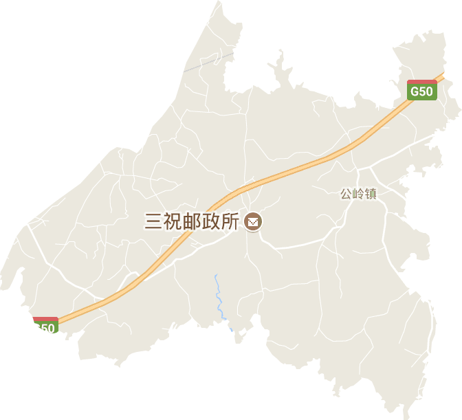 公岭镇电子地图