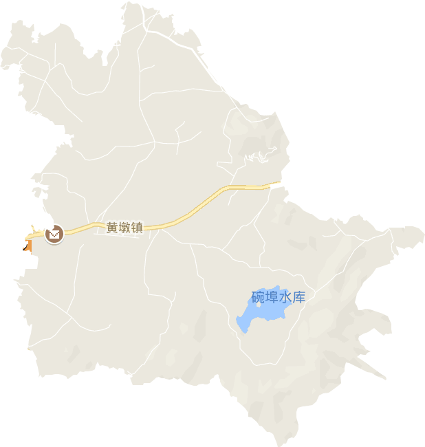 黄墩镇电子地图