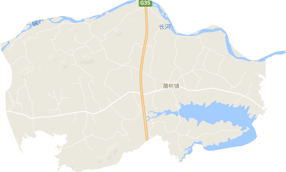 腊树镇电子地图