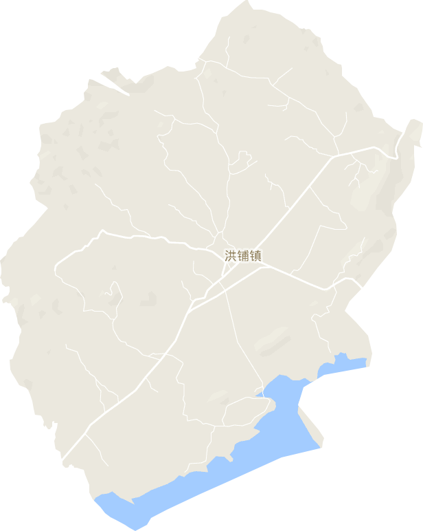 洪铺镇电子地图