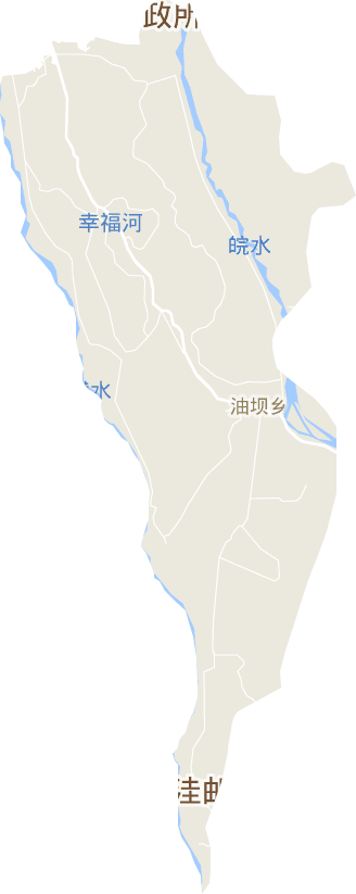 油坝乡电子地图