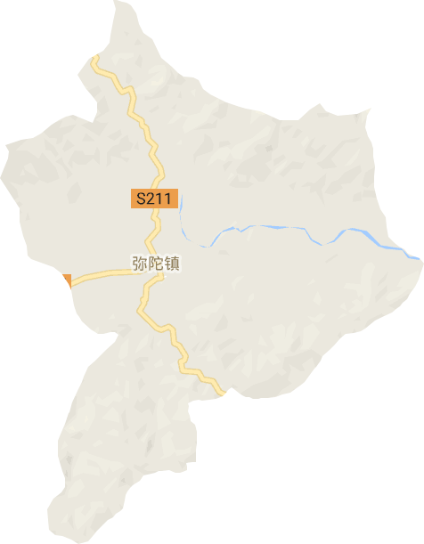 弥陀镇电子地图