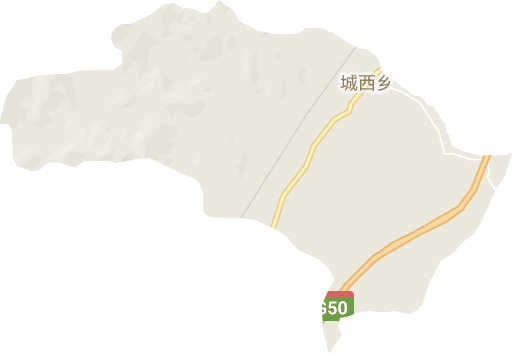 城西乡电子地图
