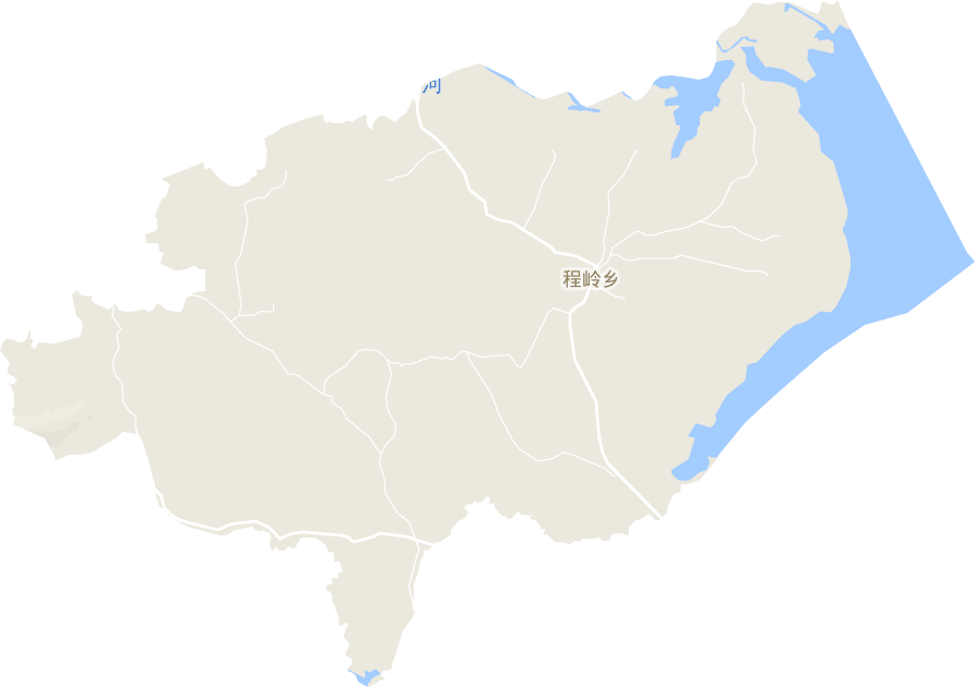 程岭乡电子地图