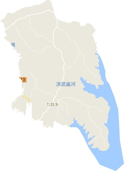 九姑乡电子地图
