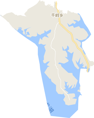 千岭乡电子地图