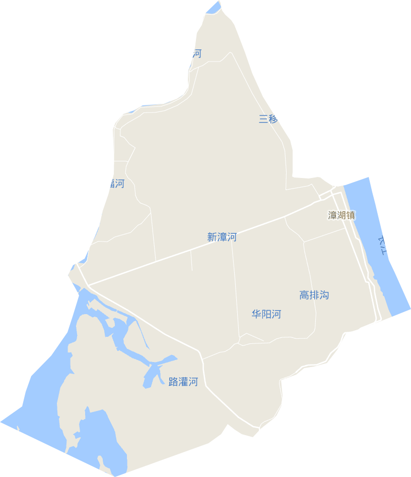 漳湖镇电子地图
