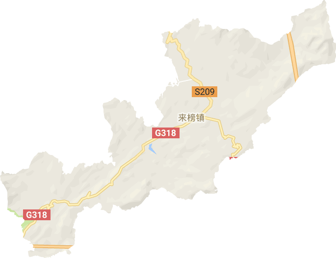 来榜镇电子地图