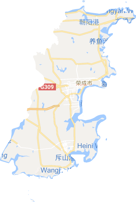 荣成市电子地图