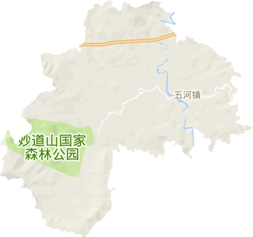 五河镇电子地图